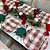 Kit Sousplat Completo De Natal Xadrez Decoração Natalina Elegante - Imagem 14