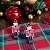 Kit Sousplat Completo De Natal Xadrez Decoração Natalina Elegante - Imagem 4
