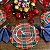 Kit Sousplat Completo De Natal Xadrez Decoração Natalina Elegante - Imagem 2