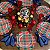 Kit Sousplat Completo De Natal Xadrez Decoração Natalina Elegante - Imagem 3
