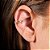 Piercing Dourado de Pressão de Corações - Imagem 2