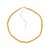Colar Dourado Chocker Trançada - Imagem 1