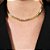 Colar Dourado Chocker de Seta - Imagem 2