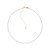 Colar Dourado Chocker de Pérolas - Imagem 1