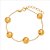 Pulseira Dourada de Bolas Grandes - Imagem 1