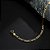Pulseira Dourada Masculina Elo 3 por 1 - 4mm - Imagem 3