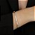 Pulseira Bracelete Oval em Prata 925 - Imagem 2