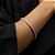 Pulseira Dourada Riviera em Zircônias - Imagem 2