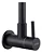 Torneira Gourmet Inox Giratória De Parede Longa Black Nox05b Doan - Imagem 2