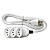 Extensão Com Cabo PP Chato 3 vias 1,5M 10A 250V-BR17981 Ilumi - Imagem 1
