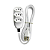 Extensão Com Cabo PP Chato 3 vias 1,5M 10A 250V-BR17981 Ilumi - Imagem 3