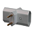 Plug 3 Saídas 2P Cinza 39140 Mec - Imagem 3