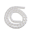 Tubo Espiral De 3/4 Em Termoplástico 1 Metro Branco Tramontina - Imagem 1