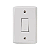 Conjunto 4x2 + Interruptor simples 10A Lux2 Branco Tramontina - Imagem 3