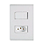 Conjunto 4x2 Interruptor Simples + 1 Tomada 2P + T 10A Tramontina - Imagem 2