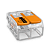 Conector Emenda Ducha 2P 0,5mm/6mm C/3P Wago - Imagem 3