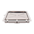 Ralo Premium Quadrado 15x15cm Invisível Estrela - Imagem 1