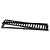 Conjunto Grelha Porta Grelha Pedestre 10x50 Preto LG Mais - Imagem 1