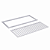 Conjunto Grelha Porta Grelha Pedestre 20x50 Branco LG MAIS - Imagem 3