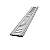 Conjunto Grelha Porta Grelha 10x50 Escovado LG MAIS - Imagem 1