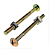 Parafuso Cama FD/PH 5/16x130mm Com 2 Peças Clemente - Imagem 2