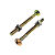 Parafuso Cama FD/PH 1/4x130mm Clemente - Imagem 2