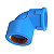 Tigre Joelho Azul LR 3/4x3/4 25mm - Imagem 2