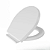 Assento Soft Classe Click Almofadado Branco TOV/SCK*BR1 Astra - Imagem 1
