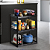 Estante Multiuso 3 Andares Preto Dasplast - Imagem 6