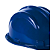 Capacete Com Selo Inmetro Azul Escuro Plastcor - Imagem 2