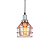 Pendente Aro 160 1XE27 Ambar Taschibra - Imagem 2