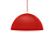 Pendente Design TD821F Médio Fosco Vermelho Taschibra - Imagem 1