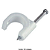 Fixa Cabo Coaxial 10mm Branco SC 4175 Bemfixa - Imagem 4