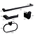 Kit Acessórios Preto Fosco 99100 Telca - Imagem 4