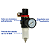 Filtro Regulador De Ar 1/4 FRA250 Intech Machine - Imagem 2