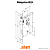 Fechadura Interna Inox 813/33 Stam - Imagem 2