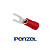 Forquilha Pre-Isolado 0,5-1,5mm² Vermelho Com 20 Unidades (PZCY-CVS1- - Imagem 2