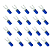 Forquilha Pre-Isolada 1,5-2,5mm² F4,3 Azul Com 20 Unidades (PZCY-SVS2) Penzel - Imagem 1