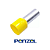 Terminal Ilhos Pre-Isolado 25mm² Condutor 16mm Amarelo Com 10 Unidades Penzel - Imagem 2