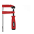 Grampo sargento 300X60mm C/Ranhuras Nove54 - Imagem 2