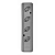 Tomada Barra Quadrupla 2P+ T Cinza PRO45 - Interneed - Imagem 1