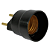Soquete Bipolar C/Pino Mágico 150W 250V Preto Ilumi - Imagem 3