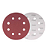 Disco Lixa 180mm grão 240 C/10 Peças Para Lixadeira LPV 750 Vonder - Imagem 1