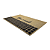 Tapete Entrada Super Print Home Linear 50X80cm Kapazi - Imagem 7