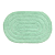 Tapete Allegro Verde Menta Oval 40X60cm Kapazi - Imagem 1