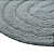 Tapete Allegro Azul Claro Oval 40X60cm Kapazi - Imagem 4