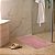 Tapete Banheiro Happy Rosa Retangular 40X60cm Kapazi - Imagem 5