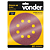 Disco Lixa 125mm g 80 C/10 Vonder - Imagem 2