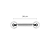 Barra Apoio 30cm Aço Inox 1.1/4 BA114/3 Astra - Imagem 3