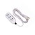 Extensão Compacta Com cordão Paralelo 3,00m 10A Branco 17911 ilumi - Imagem 3